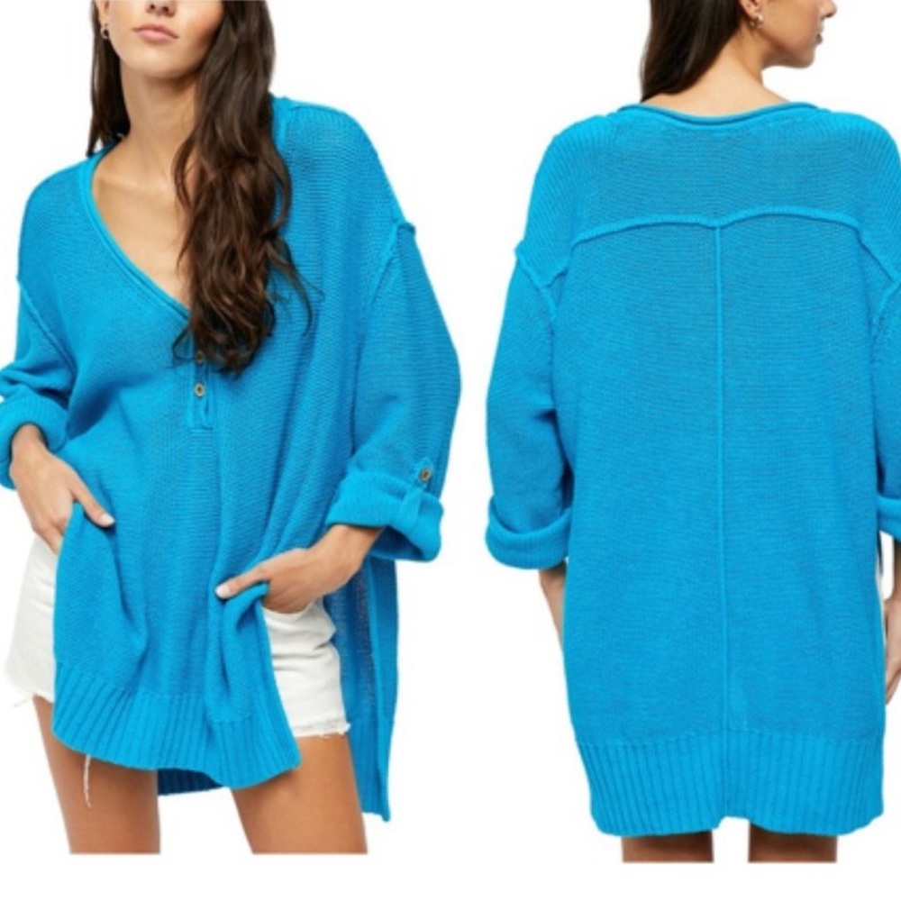 Free people firefly tunic knitted top